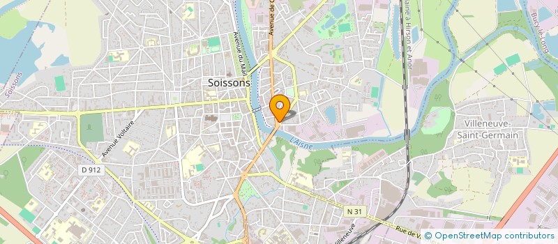 localisation de l'entreprise 830 709 788 à SOISSONS