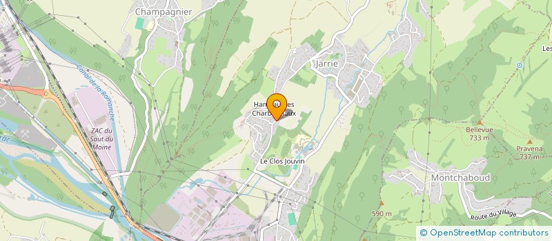 localisation de l'entreprise 830 719 076   JARRIE