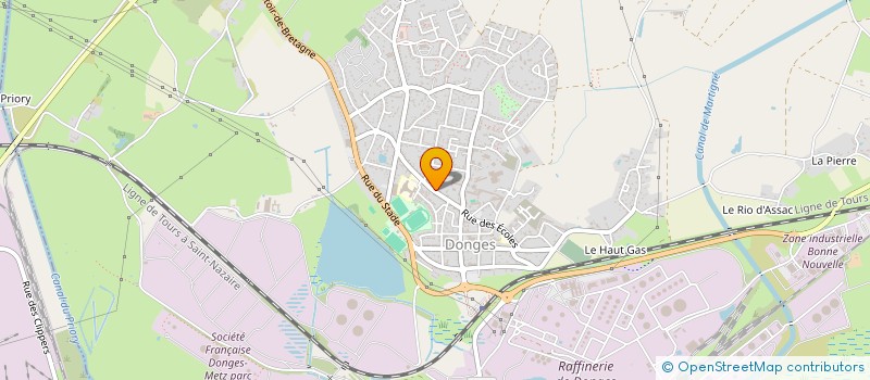 localisation de l'entreprise 830 726 030   DONGES