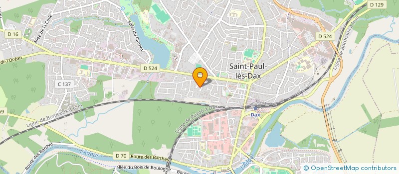 localisation de l'entreprise 830 743 811   BORDEAUX