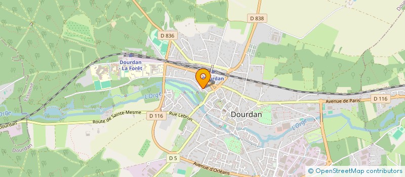 localisation de l'entreprise 830 750 170   DOURDAN