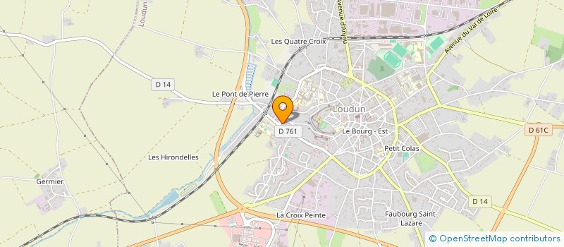 localisation de l'entreprise 830 752 812   LOUDUN