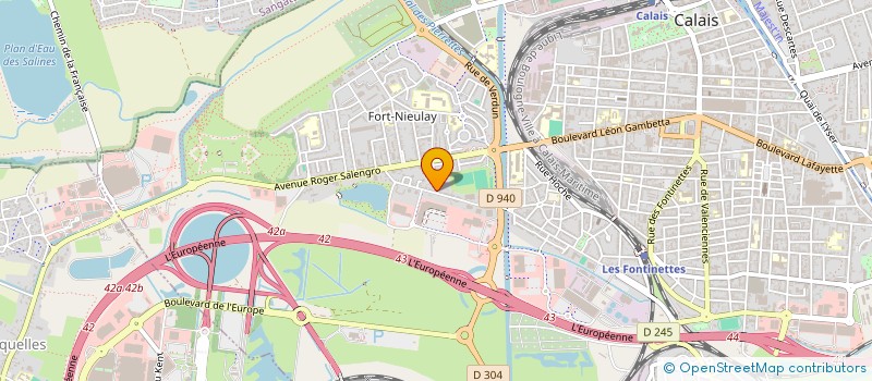 localisation de l'entreprise 830 753 224   CALAIS