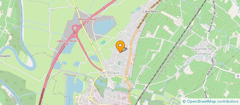 localisation de l'entreprise 830 770 921   LES BILLAUX