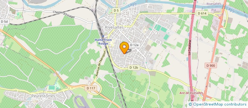 localisation de l'entreprise 830 777 298   RIVESALTES