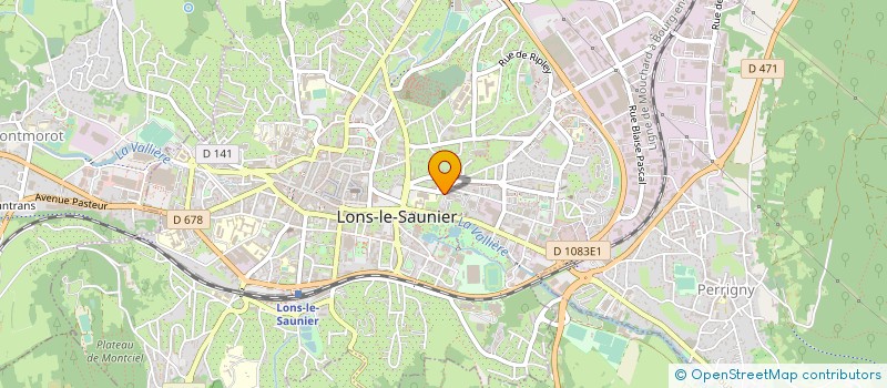 localisation de l'entreprise 830 780 250   LONS-LE-SAUNIER