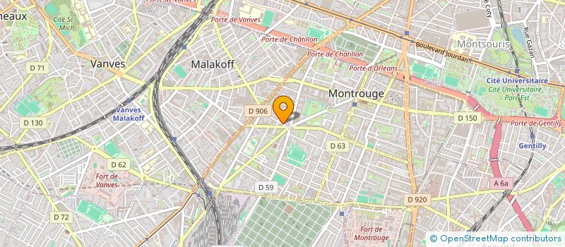 localisation de l'entreprise 830 780 987   BAGNEUX