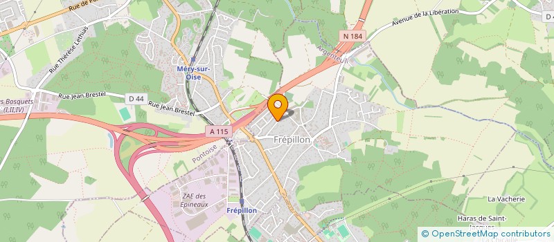 localisation de l'entreprise 830 782 355 à FREPILLON