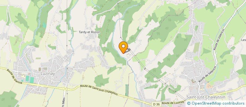 localisation de l'entreprise 830 816 591   LUZINAY