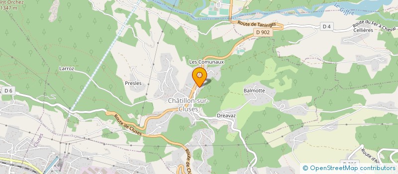 localisation de l'entreprise 830 844 452 à REIGNIER-ESERY