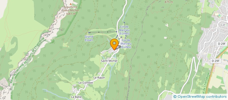 localisation de l'entreprise 830 844 981   PLATEAU-DES-PETITES-ROCHES