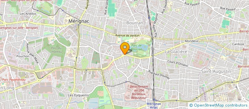 localisation de l'entreprise 830 854 584   MERIGNAC