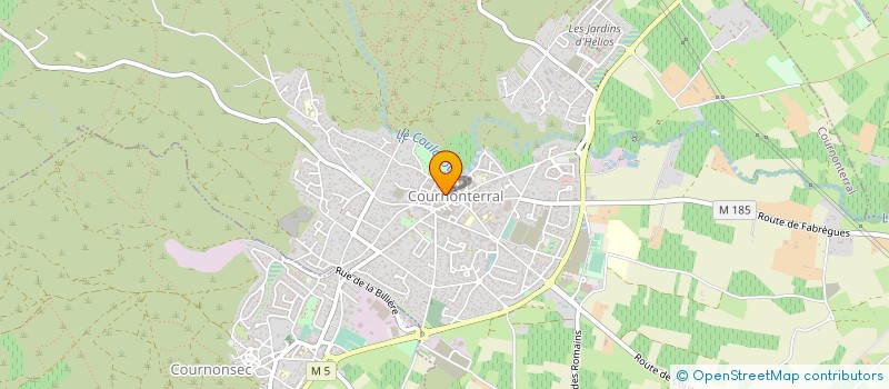 localisation de l'entreprise 830 857 843   COURNONTERRAL