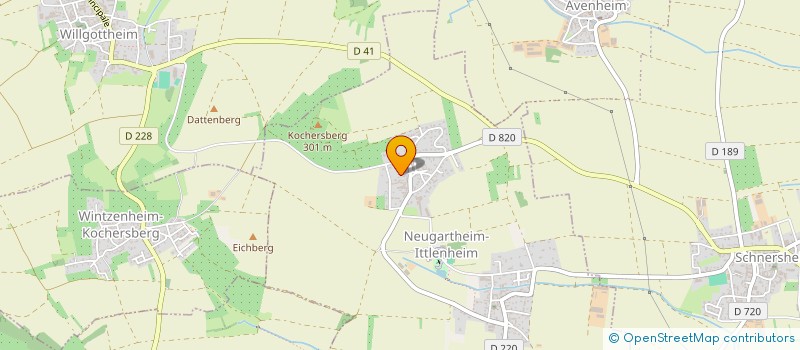 localisation de l'entreprise 830 878 658 à NEUGARTHEIM-ITTLENHEIM