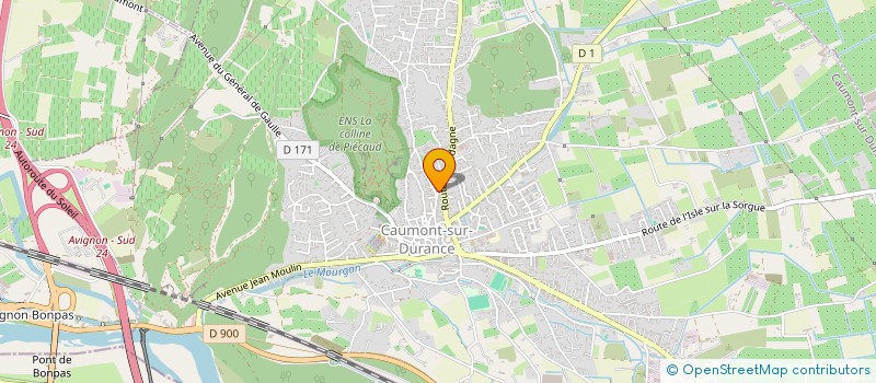 localisation de l'entreprise 830 878 849   PERNES-LES-FONTAINES