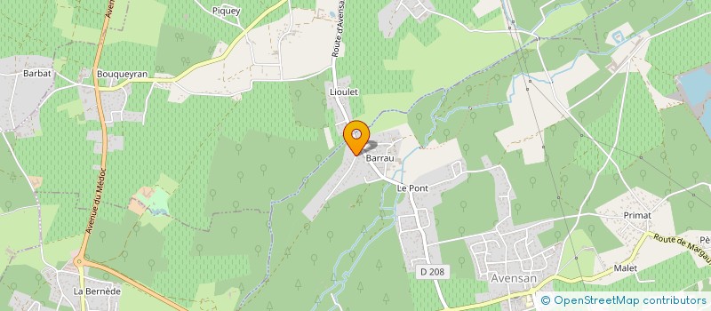 localisation de l'entreprise 830 882 643   AVENSAN