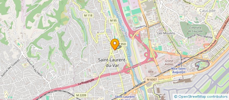 localisation de l'entreprise 830 889 986   SAINT-LAURENT-DU-VAR