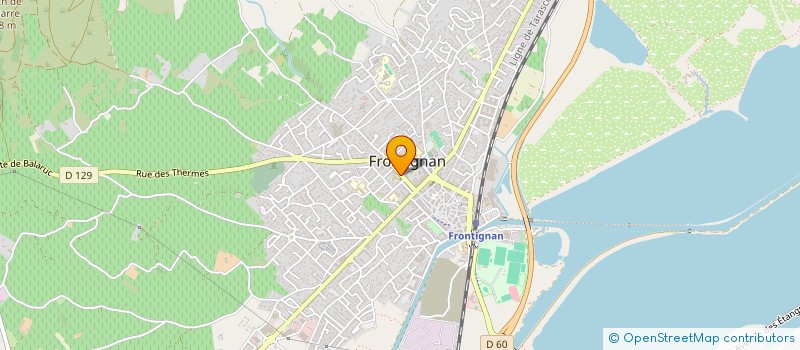 localisation de l'entreprise 830 890 711  à FRONTIGNAN