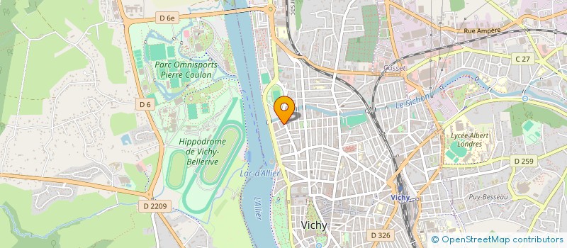 localisation de l'entreprise 830 892 527   VICHY