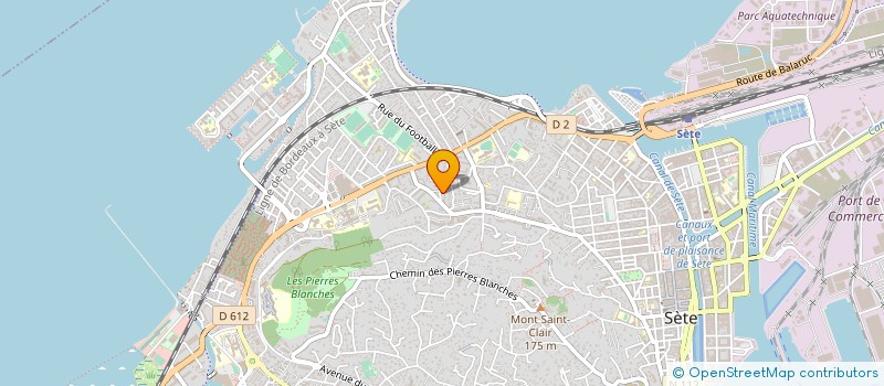 localisation de l'entreprise 830 904 785 à SETE