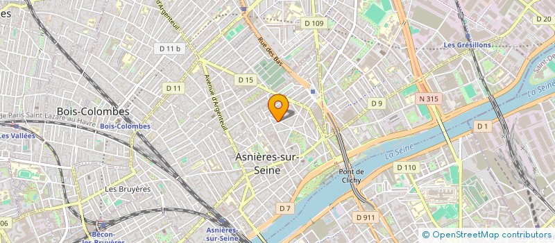 localisation de l'entreprise 830 909 669 à ASNIERES-SUR-SEINE