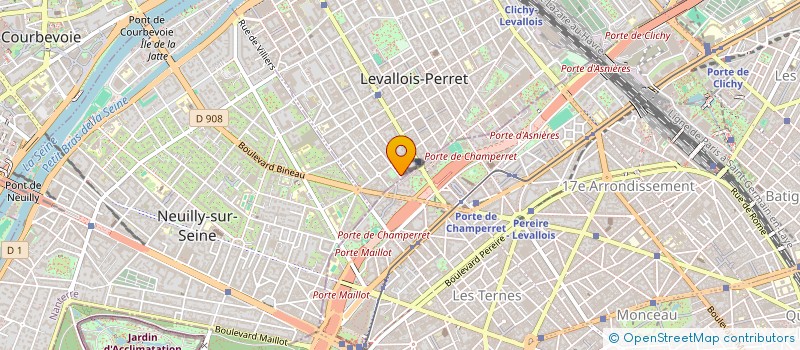 localisation de l'entreprise 830 929 683 à SAINT-OUEN-SUR-SEINE
