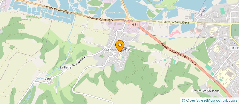 localisation de l'entreprise 830 934 022   MERCIN-ET-VAUX