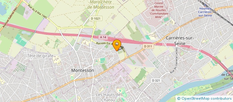 localisation de l'entreprise 830 950 663   MONTESSON