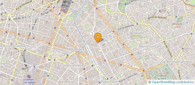 localisation de l'entreprise 830 969 796   PARIS