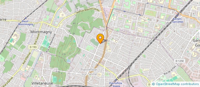 localisation de l'entreprise 830 973 517   SARCELLES