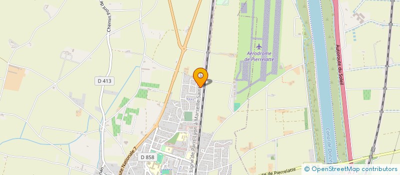 localisation de l'entreprise 830 981 536   PIERRELATTE