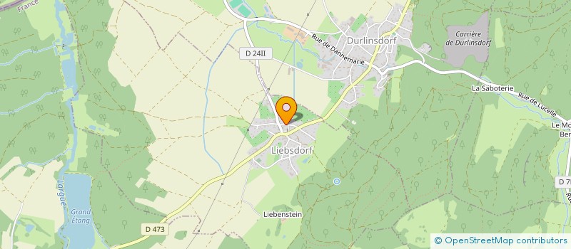 localisation de l'entreprise 830 995 759   LIEBSDORF