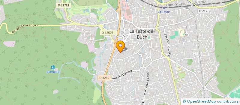 localisation de l'entreprise 831 003 165   LA TESTE-DE-BUCH