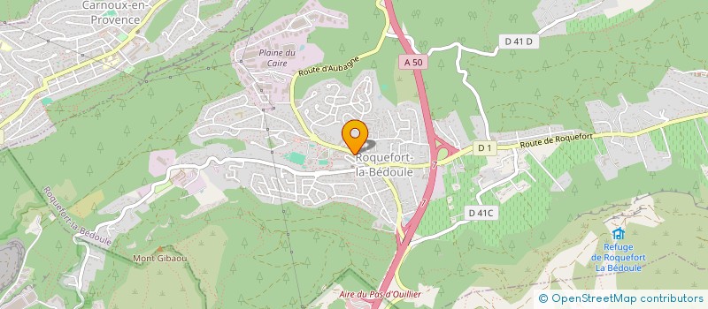 localisation de l'entreprise 831 008 768   ROQUEFORT-LA-BEDOULE