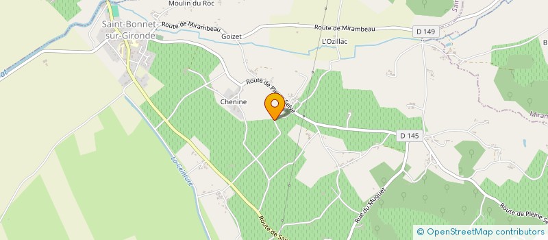 localisation de l'entreprise 831 055 041   ASNIERES-SUR-NOUERE