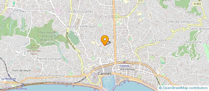 localisation de l'entreprise 831 128 855 à LE CANNET