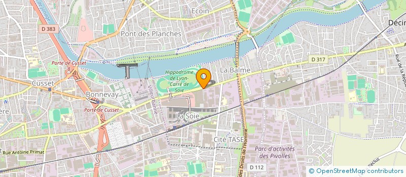 localisation de l'entreprise 831 160 973   GIVORS