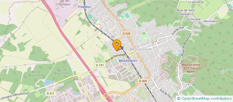 localisation de l'entreprise 831 169 131   BESSANCOURT