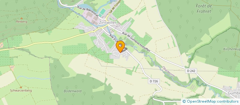 localisation de l'entreprise 831 227 145   GUNDERSHOFFEN