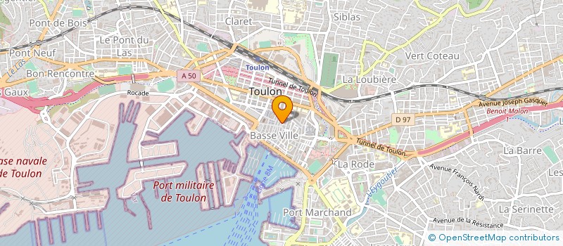 localisation de l'entreprise 831 227 731   TOULON