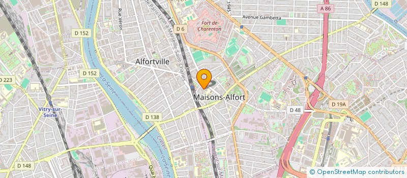 localisation de l'entreprise 831 229 554   MAISONS-ALFORT
