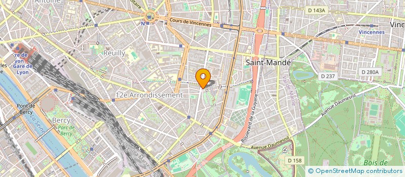 localisation de l'entreprise 831 237 151   PARIS
