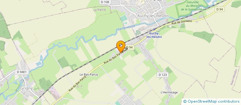 localisation de l'entreprise 831 291 521   LE PARCQ