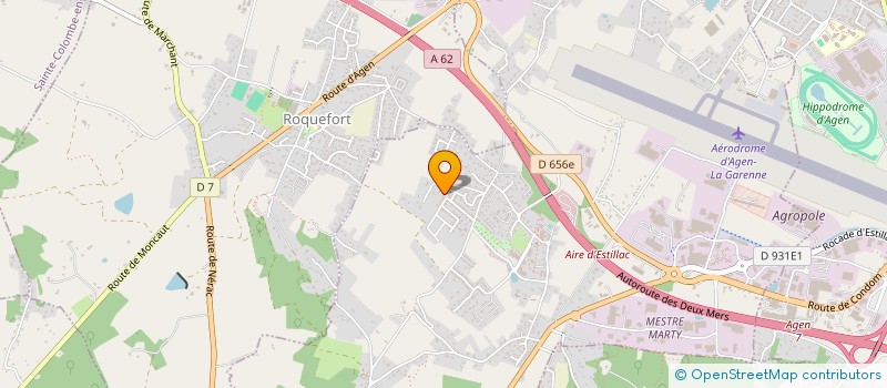 localisation de l'entreprise 831 314 380   ESTILLAC