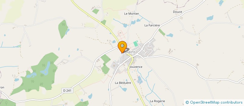 localisation de l'entreprise 831 315 254   JUBLAINS