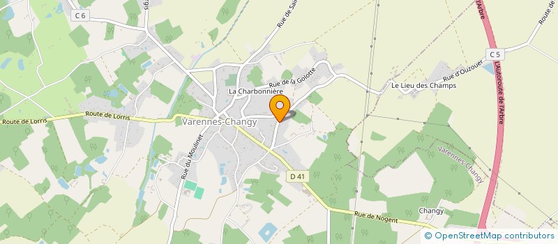 localisation de l'entreprise 831 317 417 à VARENNES-CHANGY