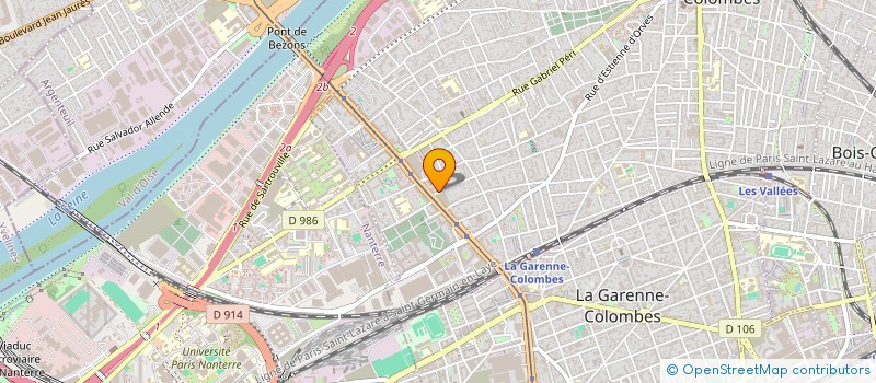 localisation de l'entreprise 831 340 781   COLOMBES