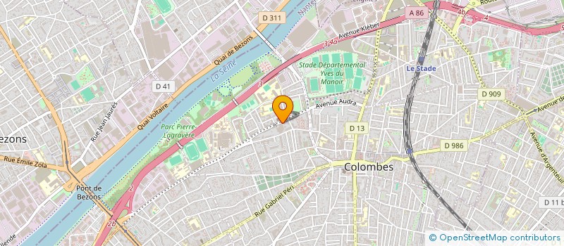 localisation de l'entreprise 831 340 872 à COLOMBES