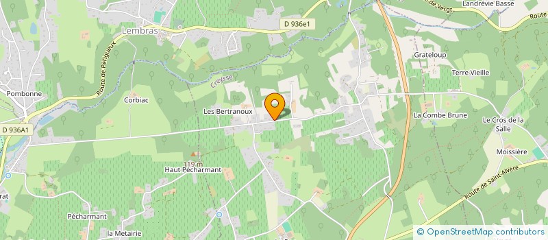 localisation de l'entreprise 831 342 621   CREYSSE