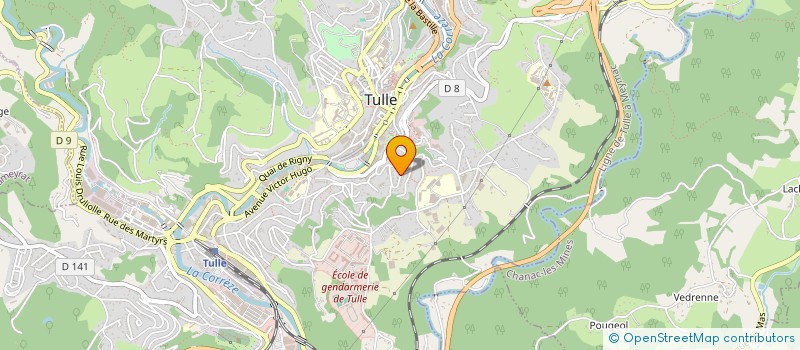 localisation de l'entreprise 831 362 892   TULLE